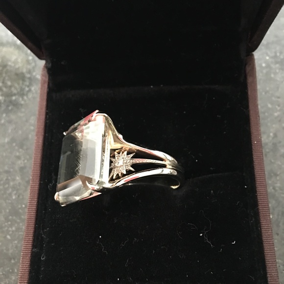 H. Stern Star Collection, 18K Rose Gold, Diamonds, Green Prasiolite Quartz! - Picture 8 of 12